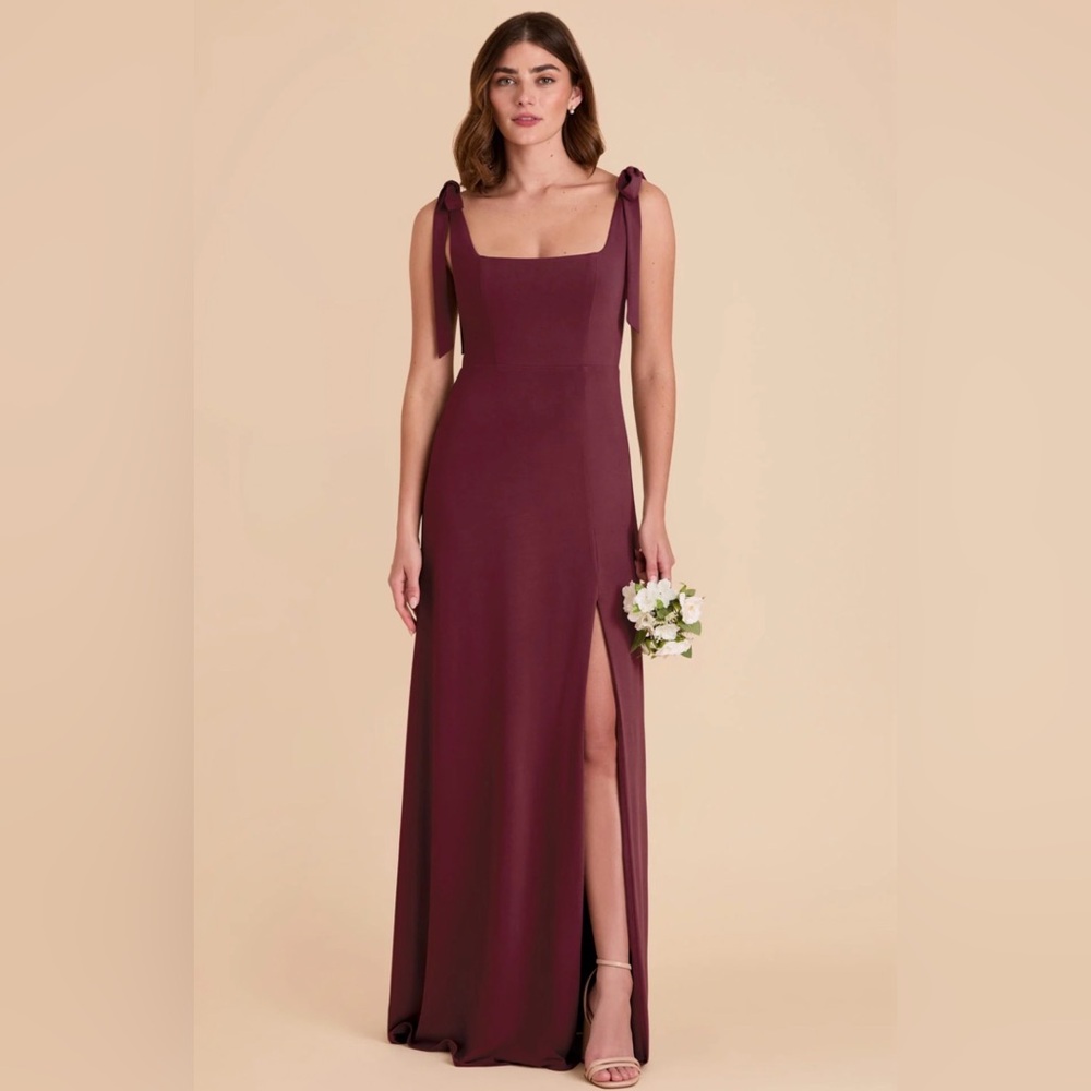 Cabernet Birdy Grey Bridesmaid Dress